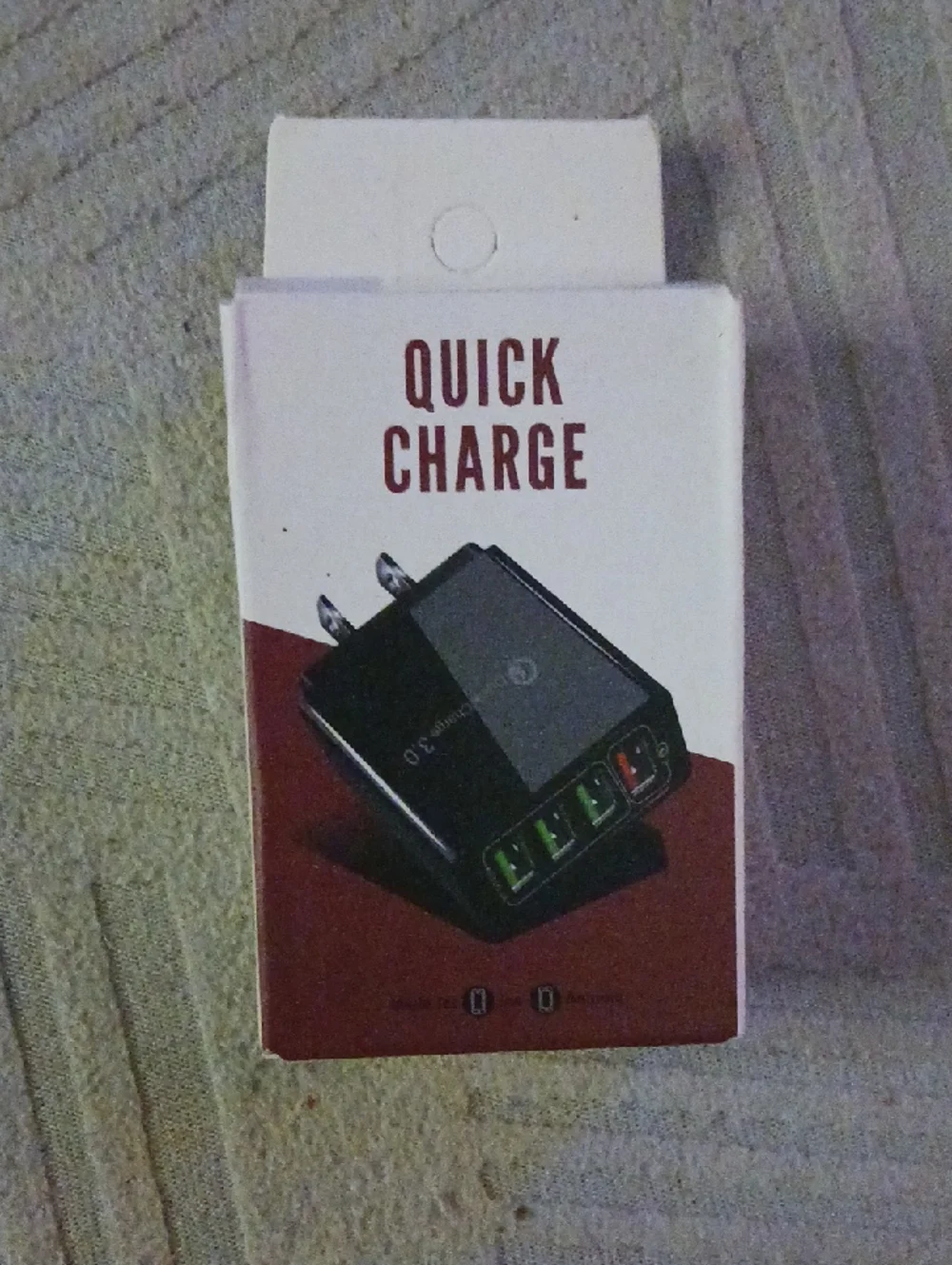 Quick Charge 4-Port USB Wall Charger - Black